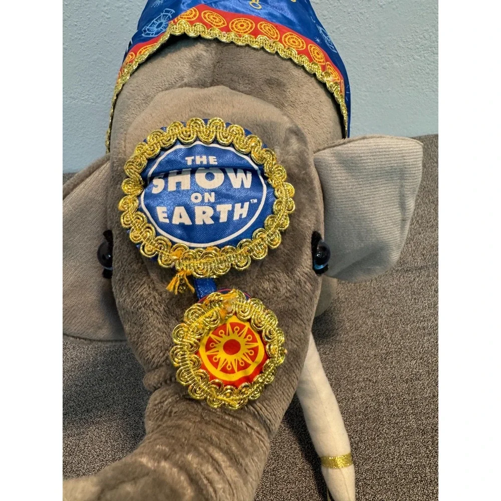 Ringling Bros. & Barnum & Bailey 144th Edition Circus Elephant Stuffed Plush Toy